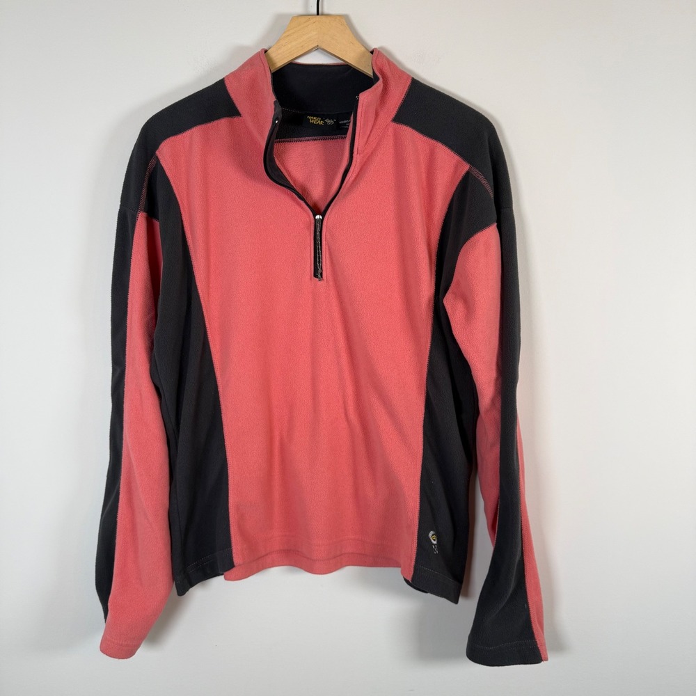 Mountain Hardwear Microchill Quarter Zip Up Pullover Medium‎ Fleece Sweatshirt